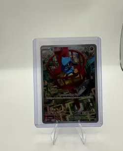 Pokemon TCG Illustration Holo Rare Riolu #010 Mega Evolutions Promo Card - Image 1