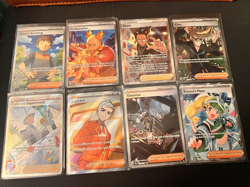Pokemon TCG Lot Of 8 Full Art Trainer Cards Various Sets - NM - Image 1