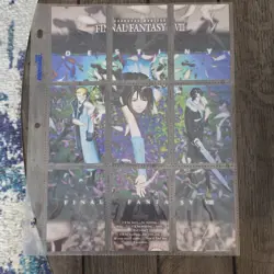 Bandai Final Fantasy VIII Triple Triad 9-Card Set 1999 Squall Leonhart - Image 1