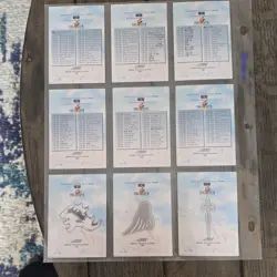 Bandai Final Fantasy VIII Triple Triad 9-Card Set 1999 Squall Leonhart - Image 2