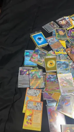 Pokemon Cards Lot,Over 250 Cards, Over 100 Sleeves,A Mix Of A lot Of Great Cards - Image 2
