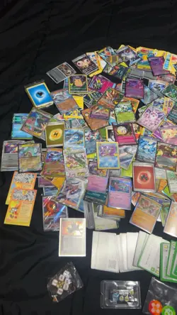 Pokemon Cards Lot,Over 250 Cards, Over 100 Sleeves,A Mix Of A lot Of Great Cards - Image 3