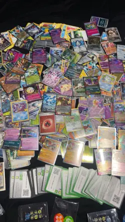 Pokemon Cards Lot,Over 250 Cards, Over 100 Sleeves,A Mix Of A lot Of Great Cards - Image 4
