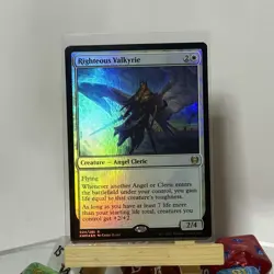 Righteous Valkyrie Kaldheim Foil - Image 1