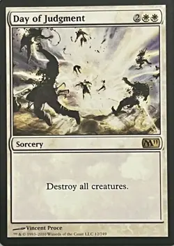 Day of Judgment - Magic 2011 (M11) - MTG Magic - NM - Rare - Image 1