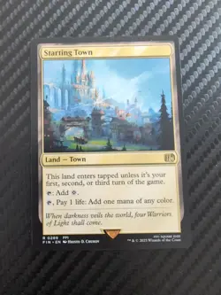 Starting Town Final Fantasy Regular Magic the Gathering Rare - Image 1