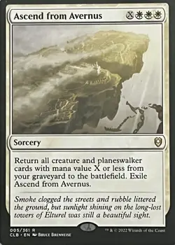 Ascend from Avernus - Commander Legends: Battle for Baldur's Gate - MTG Magic - Image 1