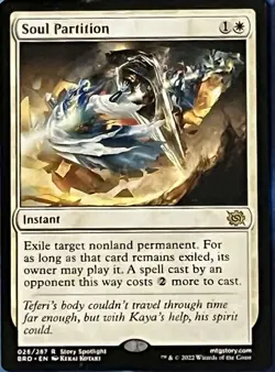 Soul Partition - The Brothers' War - MTG Magic - NM - Rare - Image 1