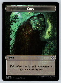 Shapeshifter | Copy - Double Sided Token NONFOIL - Lorwyn Eclipsed MTG - DOE - Image 2