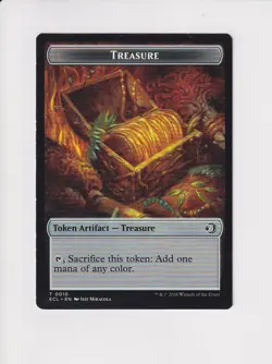 MAGIC THE GATHERING MTG COMMANDER: LORWYN ECLIPSED DOUBLE TOKEN COPY / TREASURE - Image 2