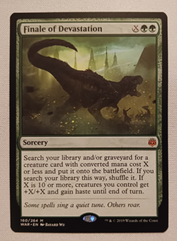 Finale of Devastation - War of the Spark - NM - Magic the Gathering - MTG - Image 1