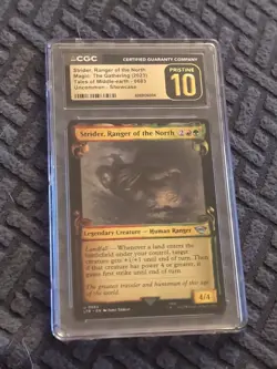 Strider, Ranger of the North #683 Lord of the Rings MTG CGC PRISTINE 10 - Image 1