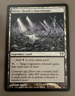 Shizo, Death's Storehouse #283 (LP) Champions of Kamigawa CHK Magic MTG - Image 1