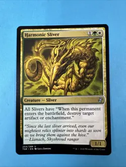 Harmonic Sliver - Regular #254 Time Spiral Remastered Magic the Gathering MTG NM - Image 1
