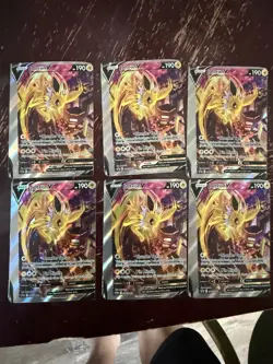 Jolteon v SWSH183 Pokemon TCG Sword & Shield Holo PACK OF 6 Factory Defect - Image 1