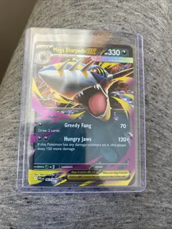 2025 Pokemon Phantasmal Flames Double Rare Mega Sharpedo ex 061/094 - Image 1