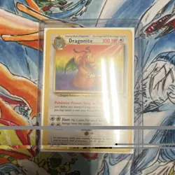 Pokemon Dragonite Fossil Rare 19/62 100 HP Wizards of the Coast Trading Card - Image 1