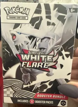 POKEMON TCG SCARLET & VIOLET WHITE FLARE BOOSTER BUNDLE FACTORY SEALED BOX NEW - Image 1