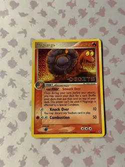 Pokemon Ex Deoxys 2005 Magcargo Reverse Holo Stamped 20/107 LP/NM - Image 1