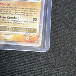 Pokemon Lucario LV.X Diamond & Pearl DP12 Promo Holo HP 110 2007 EN - Image 5