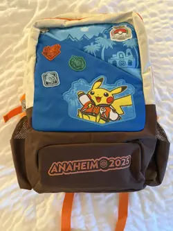 Competitor Backpack Pokemon World Championships 2025 Anaheim Exclusive New - Image 1