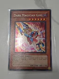 YuGiOh! Dark Magician Girl CT2-EN004 Secret Rare Limited Edition LP - Image 1