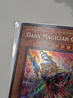 YuGiOh! Dark Magician Girl CT2-EN004 Secret Rare Limited Edition LP - Image 3