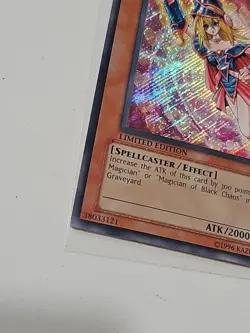 YuGiOh! Dark Magician Girl CT2-EN004 Secret Rare Limited Edition LP - Image 5