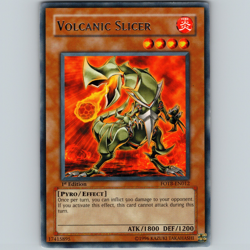 Yugioh Volcanic Slicer FOTB-EN012 1st Edition Silver Foil Rare - VLP-NM💎 - Image 1