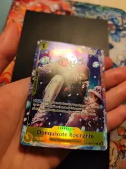 One Piece Tcg English Op14 Donquixote Rosinante Treasure Rare alt art Op12-108 - Image 5