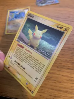 NM! Ditto (63/113) EX Delta Species Stamped Reverse Holo Rare Pokemon Card! - Image 4