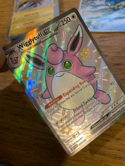 NM! Wigglytuff ex (222/091) Paldean Fates Shiny Full Art Pokemon Card! FAST P&P! - Image 3