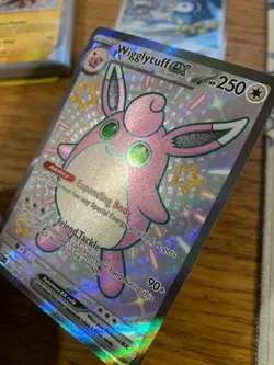 NM! Wigglytuff ex (222/091) Paldean Fates Shiny Full Art Pokemon Card! FAST P&P! - Image 4