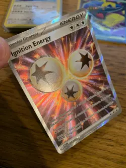 NM! Ignition Energy (124/094) Phantasmal Flames Full Art Rare Pokemon Card! - Image 3