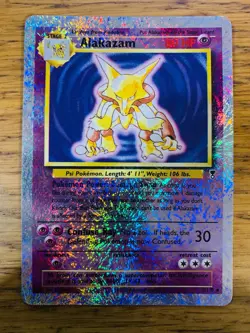 LP! Alakazam (1/110) Legendary Collection Reverse Holo Pokemon Card! FAST P&P! - Image 1