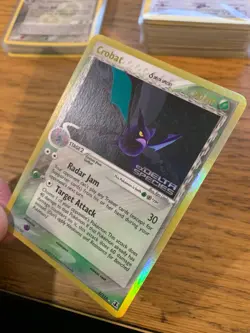 NM! Crobat (2/113) EX Delta Species Stamped Reverse Holo Rare Pokemon Card! - Image 4