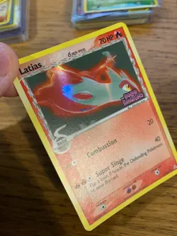 NM! Latias (21/110) EX Holon Phantoms Stamped Reverse Holo Delta Pokemon Card! - Image 3
