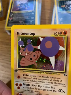 1st Edition Hitmontop (3/75) Holo Neo Discovery Set Pokemon Card! FREE P&P! - Image 4