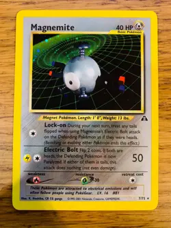 Magnemite (7/75) Holo Neo Discovery Set Pokemon Card! FAST & FREE P&P! - Image 1