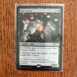 Rat Colony - Foil- Secret Lair Drop Series - NM-Mint, English - Secret Lair - Image 1
