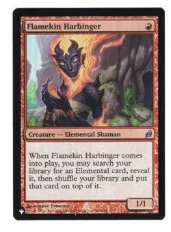 Flamekin Harbinger (Lorwyn) Foil Magic: The List Mystery Booster #167 - Image 1