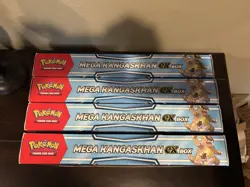 Sealed Mega Kangaskhan ex Box Pokemon New Sealed Lot x4 - Image 2