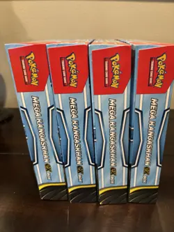 Sealed Mega Kangaskhan ex Box Pokemon New Sealed Lot x4 - Image 3
