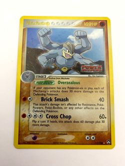Pokemon Card - Reverse-Holo Machamp 11/108 EX Power Keepers *MP* Rare - Image 1