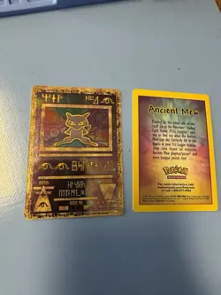 Ancient Mew Pokemon Promo Card Great Condition 2000 Nintendo Game Freak Wizards - Image 1