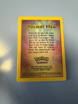 Ancient Mew Pokemon Promo Card Great Condition 2000 Nintendo Game Freak Wizards - Image 5