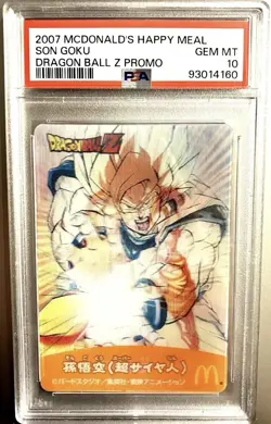 3 DBS Slabs & 4 DBS/Pokemon Singles (Custom Listing) Son Goku, Kakarot Gem Mint - Image 2
