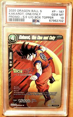 3 DBS Slabs & 4 DBS/Pokemon Singles (Custom Listing) Son Goku, Kakarot Gem Mint - Image 3