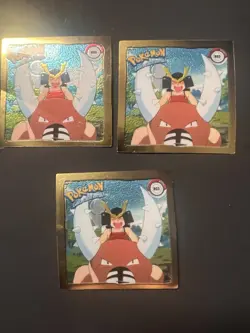 1999 Artbox Pokemon Action Flipz Gold Trim Sticker Lot(40)Prism, Rainbow, Holo - Image 5