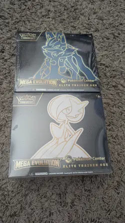 Pokemon Mega Evolutions Etb - Pokemon center, Sealed! Set Of 2! - Image 1